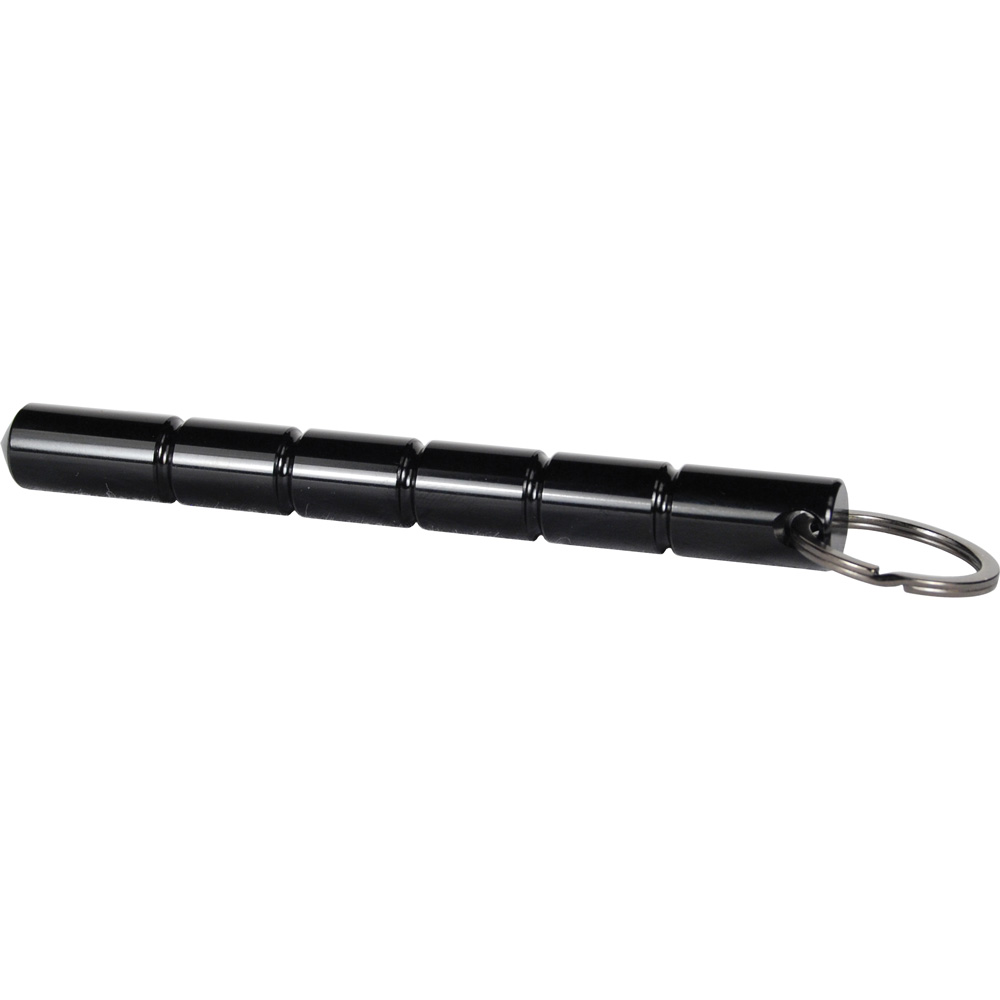 Aircraft Grade Aluminum Keychain Kubotan  Black view 2
